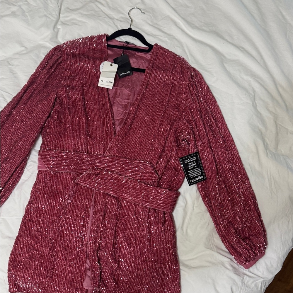 Sparkling Pink Long-Sleeve cardigan